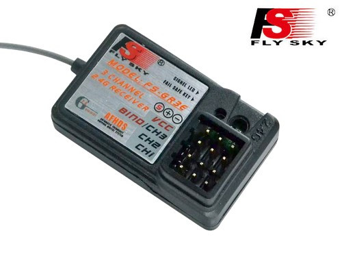 Flysky GR3F, HK GT2R , 3 csatornás 2.4Ghz vevő (AFHDS)