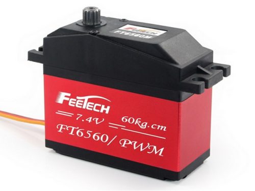 Feetech FT6560M Digitális HV 1:5 Jumbo szervo  7.4V 65kg