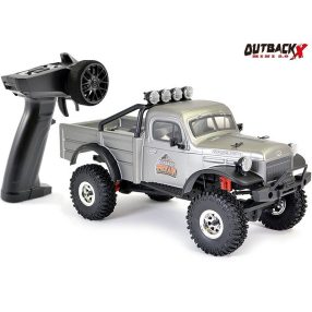   FTX  mini X Dodge Wagon RTR 4 WD 1:18 crawler terepjáró (szürke)