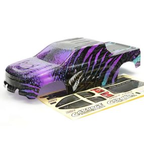 FTX 1:10 Monster, Truggy karosszéria V2 (fekete,kék,lila) FTX 1:10 Monster, Truggy karosszéria V2 (fekete,kék,lila)