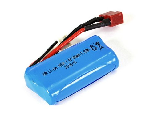 (RENDELÉSRE) FTX LI-ION 7.4V 800MAH  T DEANS 14500  (FTX Tracer)