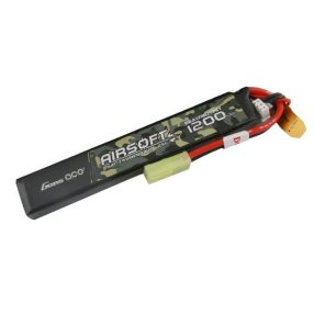 Gens ace 7.4v 1200mAh 2S 25-50C Airsoft Lipo akku  Gens ace 7.4v 1200mAh 2S 25-50C Airsoft Lipo akku