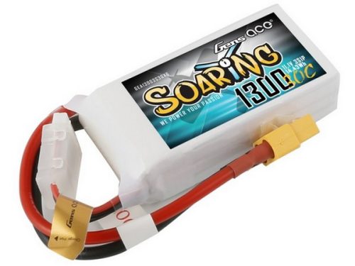 Gens ace 11.1V 1300mAh 3S 30C Lipo akku XT60