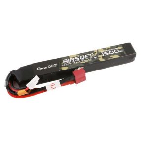 Gens ace 7.4v 1500mAh 2S 25C Airsoft Lipo akku (T Deans) Gens ace 7.4v 1500mAh 2S 25C Airsoft Lipo akku (T Deans)