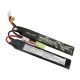 Gens ace 7.4v 1500mAh 2S 25C osztott Airsoft Lipo akku (Tamiya csati)