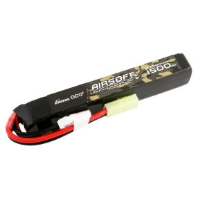 Gens ace 11.1V 1500mAh 3S 25-50C Airsoft Lipo akku Gens ace 11.1V 1500mAh 3S 25-50C Airsoft Lipo akku