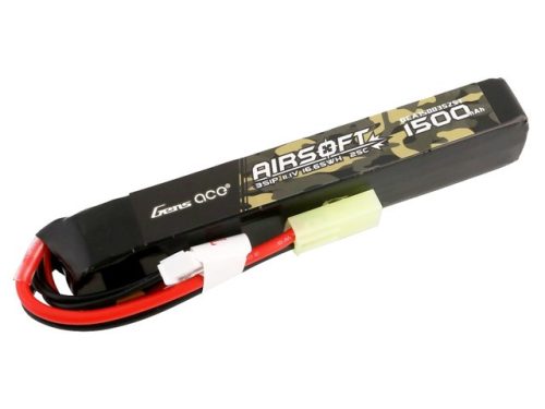 Gens ace 11.1V 1500mAh 3S 25-50C Airsoft Lipo akku