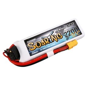 Gens ace Soaring 7.4V 2200mAh 30C 2S1P Lipo akku  XT60 