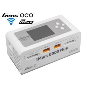   Gens Ace iMars D300 PLUS G-Tech  dupla LiPo/LiFe/LiHV/NiMH (AC 220V , DC 12-30V, 300/700W)