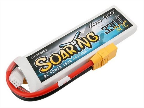 Gens ace Soaring 3300mAh 7.4V 30C 2S1P Lipo akku XT90 