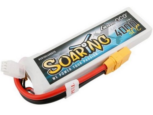 Gens ace Soaring 4000mAh 7.4V 30C 2S1P Lipo akku XT90 