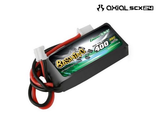 Gens ace Soaring 7.4V 400mAh 35C Lipo akku, Axial SXC24