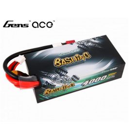   (előrendelés) Gens ace shorty 7.4V 4000mAh 60C Lipo akku kemény tokos (T Deans)