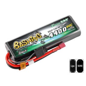  Gens ace ovál 7.4V 4400mAh 60C Lipo akku kemény tokos (T Deans)