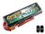 Gens ace ovál 7.4V 4400mAh 60C Lipo akku kemény tokos (T Deans)