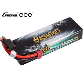   Gens Ace Bashing 7.4V 5000mAh 60C Kemény tokos  Lipo akku (T.Deans)