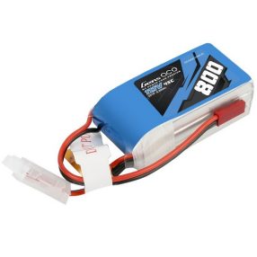 Gens ace 11.1V 800mAh 3S 45C Lipo akku JST