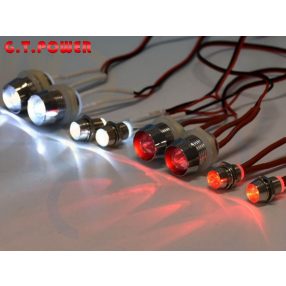 GT Power L8 LED világítás, 8db LED