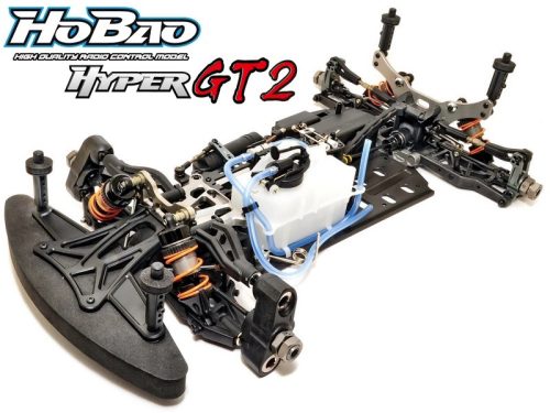 (RENDELÉSRE) HOBAO 1:8 Hyper GT2 PRO robbanómotoros pályaautó alváz ARR 