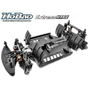   (RENDELÉSRE) Hobao Hyper VTE2 1:8 On-Road extrém sebességhez fejlesztett alváz