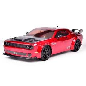   HNR DODGE CHALLENGER 1:10 brushless 4WD onroad  RTR  autómodell piros (HNR Panther)