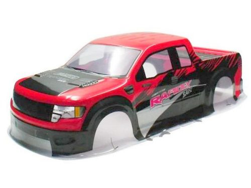 1:10 Ford pickup  festett karosszéria (piros)