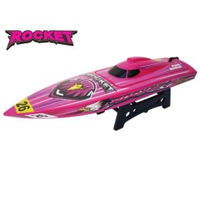   JOYSWAY ROCKET V3  RTR  Brushless menetkész versenyhajó, pink (62cm)