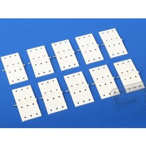 KAVAN műanyag zsanér 11 x 26mm, 10db