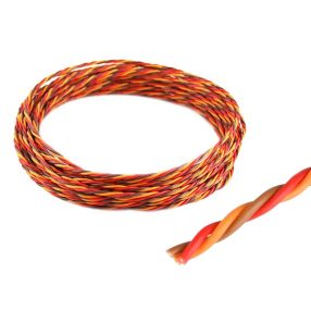 Szervokábel sodrott 1m JR 0.25 mm2