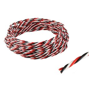 Szervokábel sodrott 1m Futaba stílus 0.14 mm2