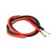 Szilikon kábel 4 mm2 (12 AWG) Piros és Fekete 2x50cm
