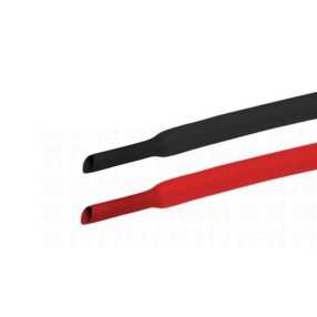 Zsugorcső kábelekhez piros és fekete 3mm 2x25cm Zsugorcső kábelekhez piros és fekete 3mm 2x25cm