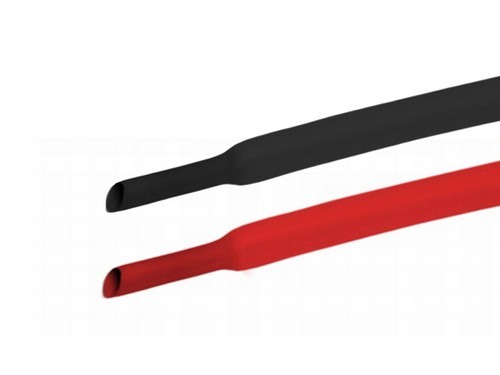Zsugorcső kábelekhez piros és fekete 4mm 2x25cm