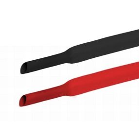 Zsugorcső kábelekhez piros és fekete 6mm 2x25cm Zsugorcső kábelekhez piros és fekete 6mm 2x25cm