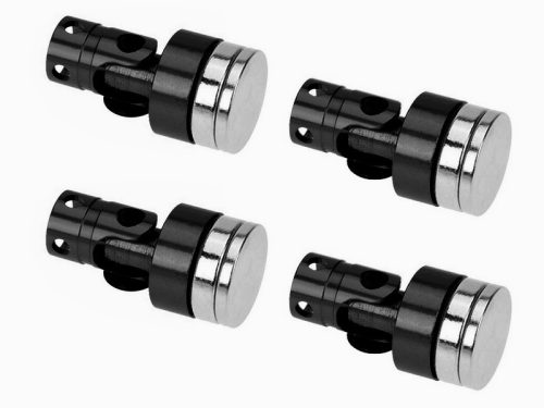  Mágneses karosszéria tartó 4db 15mm (fekete)