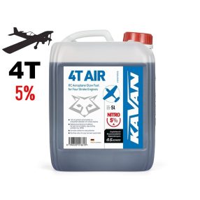   (RENDELÉSRE) KAVAN 5% 5L 4T repülőmodell üzemanyag négyütemű motorokhoz