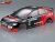 KILLERBODY 1:10 Mitsubishi Lancer Evo X Advan Rally festett Lexan karosszéria (190mm)