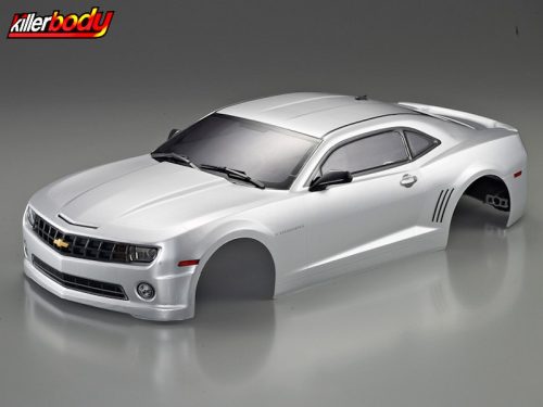 KILLERBODY 1:10 2011 Camaro festett Lexan karosszéria ezüst (190mm) 