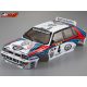 KILLERBODY 1:10 Lancia Delta HF Integrale Gruppe A rally festett karosszéria (195mm)