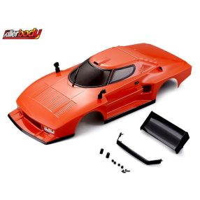   Killerbody 1:10 Lancia Stratos 1977 festett karosszéria (195mm) narancs