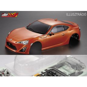   Killerbody 1:10 Toyota 86 festetlen Lexan karosszéria (195mm) 