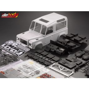 Killerbody 1:10 Land Rover D90 kemény karosszéria (270mm) Killerbody 1:10 Land Rover D90 kemény karosszéria (270mm)