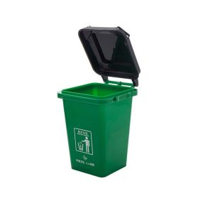 Kuka makett zöld, fekete tetővel (13cm)