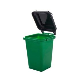 Kuka makett zöld, fekete tetővel (13cm)