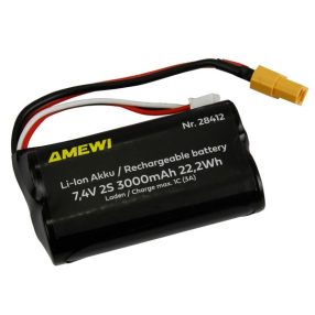 Amewi  7.4V 3000mAh Li-ion akkumulátor (XT60)