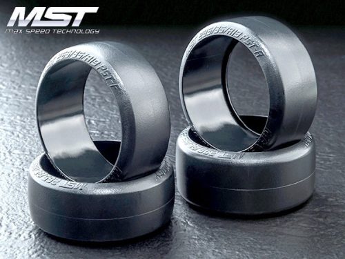 MST 1:10 Pro PST, P-TILE , Slick Drift gumi , Silver HDPE, F2R2 4db 26, 29mm (pvc, aszfalt)