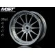 MST 1:10 Drift On-Road 26mm Ofszet állítható, 12 küllős ezüst króm felni 4 db 