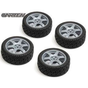 Carten 1:10 Rally kerék 6 küllős szürke felnivel 4 db