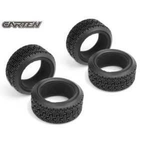 Carten 1:10 Rally mintás gumi 26mm 4db Carten 1:10 Rally mintás gumi 26mm 4db