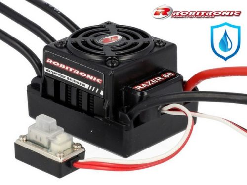 Robitronic Razer 50A Vízálló brushless szabályzó